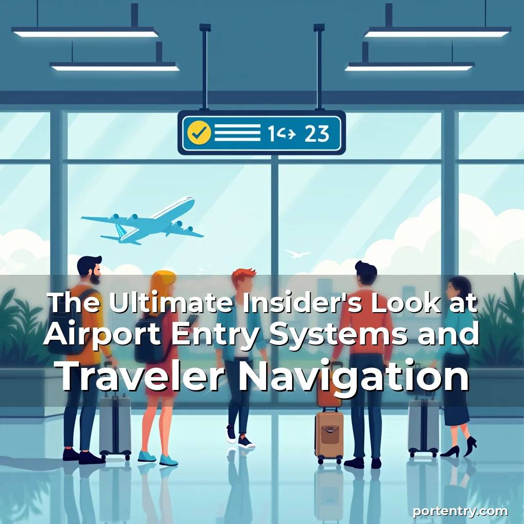 Read more about the article The Ultimate Insider’s Look at Airport Entry Systems and Traveler Navigation
